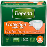 Depend Protection Brief with Tabs