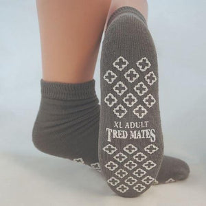 Slipper Socks TredMates X-Large - Black  -  6 pairs