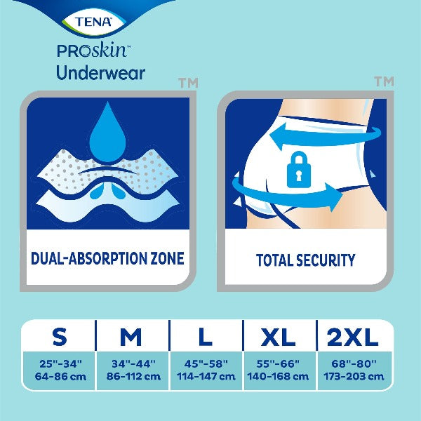 TENA ProSkin Protective Disposable Underwear Female Pull On