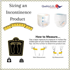 Sizing an Incontinence Product