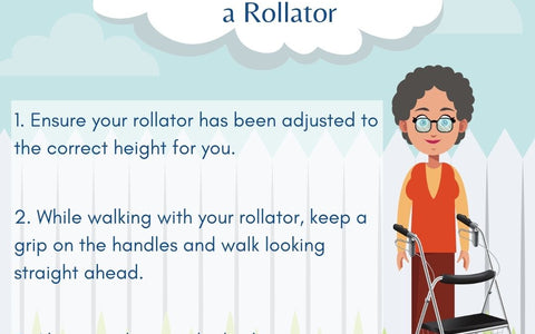 Tips When Using a Rollator