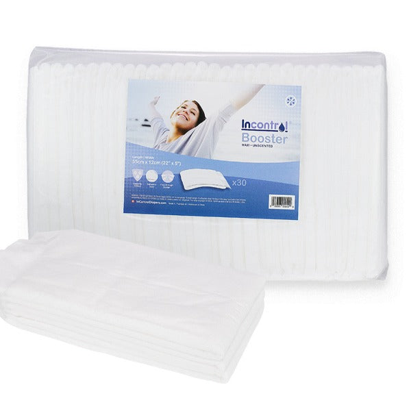  Inspire Incontinence Booster Pads Super Absorbent Absorbs Over  5 Cups!, Incontinence Pad Insert Liner Women and Men