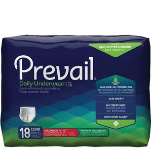 Prevail For Women Daily Disposable Underwear Female Small, Maximum, 88 Ct,  88 ct - Pay Less Super Markets