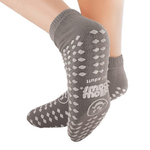 Pillow Paws Footwear Solution Gray Terries Double Imprinted XXL Adult :  : Health & Personal Care