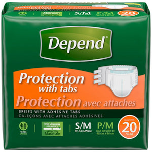 Depend Anatomic Extra diapers 20 pcs – My Dr. XM