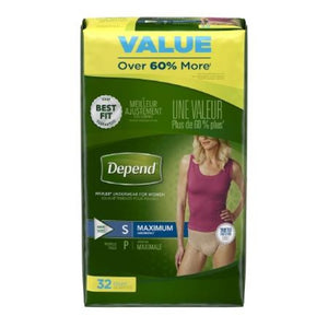 Prevail For Women Daily Disposable Underwear Female 2X-Large