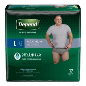 Depend Fit-Flex Underwear for Men