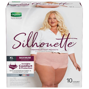 Depend Silhouette Classic Underwear for Women