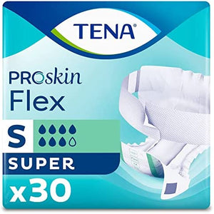 TENA Super Briefs With InstaDri Skin-Caring System
