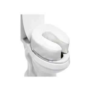 Padded 4" Toilet Seat Raiser