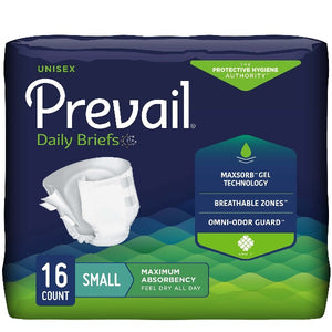 Prevail Smaller Size Briefs, Maximum Absorbency