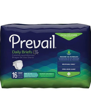 Prevail Smaller Size Briefs, Maximum Absorbency