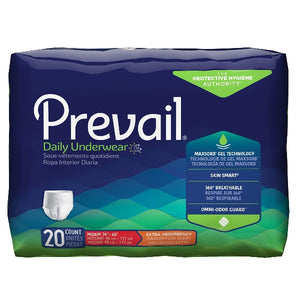 Prevail Maximum Absorbency Incontinence Underwear for Women, Small/Medium,  20-Count : : Health & Personal Care